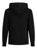 JACK & JONES Junior Kapuzensweatjacke in black