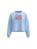 myMo Women Sweatshirt in Light Blue
