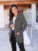Sieh an! Long-Strickjacke in anthrazit