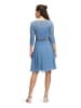 Vera Mont Abendkleid im Glitzer-Look in Hushed Blue