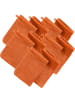 Erwin Müller Frottier Waschhandschuh 10er-Pack Heidelberg in orange