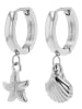 Adeliás Damen Anhänger – Stern Anhänger aus Edelstahl in silber