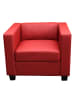 MCW Sessel Loungesessel  Lille, Rot