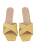 Ital-Design High-Heel Sandalette in Gelb
