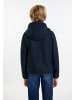 Schmuddelwedda Jungs Strickfleeceblouson in Marine Melange
