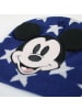 Disney Mickey Mouse Kinder Wintermütze Strick Beanie Jungen Mädchen Winter Accessoire in Blau