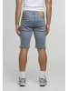 2Y Premium Denim Short in sand blue