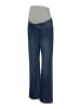 mama licious Umstandsjeans mit Schlag in Dark Medium Blue Denim 1