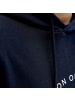 Jack and Jones Hoodie Grayson Sweat Hood in Navy