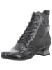 SIMEN Schnürstiefelette in schwarz
