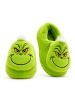 ONOMATO! Grinch Hausschuhe 3D Plüsch Pantoffeln mit fester Sohle in Grün