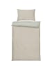 REDBEST Microfaser Kinder-Wendebettwäsche in jade-taupe