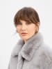edited Kunstfelljacke Carly in grau