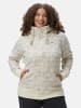 ragwear Sweatjacke Neska Print Zip Plus in Beige