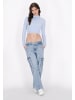 myMo Women Sweater in light blue