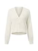 comma Strickjacke in ecru - 0001