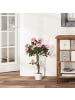 Outsunny künstliche Pflanzen-18L x 18B x 90H cm-Rosa