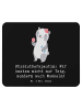 Mr. & Mrs. Panda Maus Pad Physiotherapeutin Humor mit Spruch in Schwarz