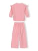 Minoti 2-tlg Langarmshirt & Hose 30SET100 in hellpink