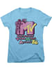 MTV Shirt "MTV Video Music Awards 86 Girly Tee" in Blau
