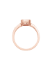 Elli Ring 925 Sterling Silber Herz in Rosegold