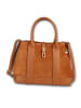 Florence Leder Schultertasche Florence Tasche tan, hellbraun ca. 36cm