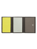 DuDu Honduras Geldbörse Leder 10 cm coffee brown