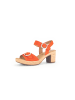 Gabor Fashion Plateau Sandale in orange