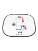 Mr. & Mrs. Panda Sonnenblende Auto Einhorn Muffin ohne Spruch in Weiß