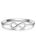 Glanzstücke München Ring Infinity aus Sterling Silber in silber