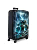 NoBoringSuitCases Suitcase, Koffer, Reisekoffer Monstertruck Blitz