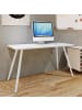 VCM  Schreibtisch Bürotisch Computertisch Salia 80x50 in Weiß
