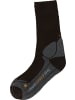 camano Unisex-Outdoor-Socken 1 Paar in schwarz