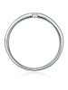 Trilani Ring aus Sterling Silber mit Diamant in silber