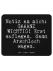 Mr. & Mrs. Panda Mousepad Notiz an mich: GAAANZ... mit Spruch in Schwarz