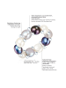 Valero Pearls Perlen-Ring aus Sterling Silber mit Süßwasser-Zuchtperle in multicolor