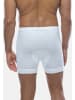 Conta Long Short / Pant Feinripp in Weiß