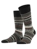 Burlington Socken Snow Isle in Black