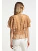 DreiMaster Klassik Bluse in Camel