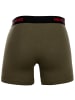 HUGO Boxershort 3er Pack in Schwarz/Oliv