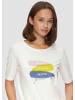 s.Oliver T-Shirt in 02E0_ecru