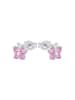 Amor Ohrstecker Silber 925, rhodiniert in Rosa