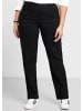 sheego Stretch-Hose in schwarz