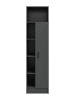 ebuy24 Hochschrank Free Anthrazit 50 x 68 cm