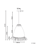 Beliani Pendelleuchten MOROVIS in  - (W) 30 x (H) 155 x (L) 30 cm