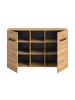 xonox.home Sideboard  (B/H/T: 130x81x37 cm) in Artisan Eiche Nachbildung