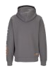 Replay Kapuzensweatshirt Cotton Fleece in grau