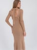 Freshlions Strick-Kleid Evelina in taupe