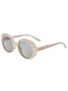 Bertha Polarisierte Sonnenbrille "Annie" in Creme/Schwarz
