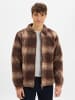 Santa Cruz Hemdjacke Hideout in braun beige - 0001